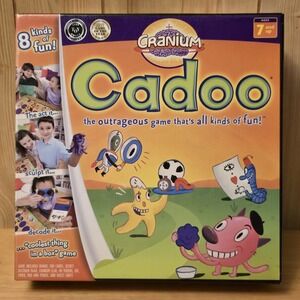 Cranium Cadoo Kids Board Game Missing Clay All Other Pieces Included